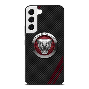 JAGUAR CARBON STRIPE LOGO Samsung Galaxy S22 Case Cover JAGUAR CARBON STRIPE LOGO Samsung Galaxy S22 Case Cover