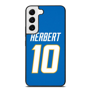 JUSTIN HERBERT LOS ANGELES CHARGERS NFL Samsung Galaxy S22 Case Cover JUSTIN HERBERT LOS ANGELES CHARGERS NFL Samsung Galaxy S22 Case Cover