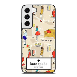 KATE SPADE NEW YORK COMIC Samsung Galaxy S22 Case Cover KATE SPADE NEW YORK COMIC Samsung Galaxy S22 Case Cover