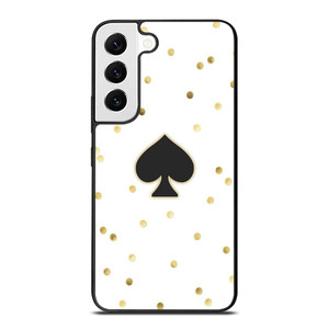 KATE SPADE NEW YORK LOGO GOLD Samsung Galaxy S22 Case Cover KATE SPADE NEW YORK LOGO GOLD Samsung Galaxy S22 Case Cover