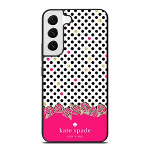 KATE SPADE PINK POLKADOTS Samsung Galaxy S22 Case Cover