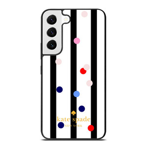 KATE SPADE STRIPE POLKADOTS Samsung Galaxy S22 Case Cover KATE SPADE STRIPE POLKADOTS Samsung Galaxy S22 Case Cover