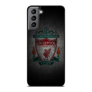 LIVERPOOL YOU'LL NEVER WALK ALONE GRUNGE LOGO Samsung Galaxy S21 Plus Case Cover