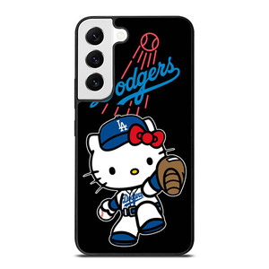LA DODGERS HELLO KITTY BASEBALL Samsung Galaxy S22 Case Cover