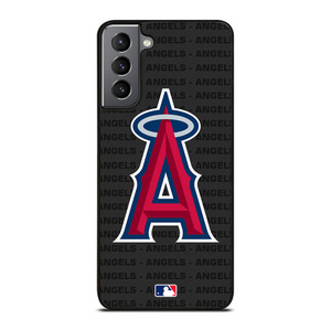 LOS ANGELES ANGELS BASEBALL BLACK Samsung Galaxy S21 Plus Case Cover
