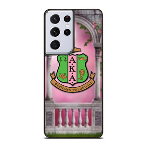 AKA PINK AND GREEN LOGO Samsung Galaxy S21 Ultra Case Cover AKA PINK AND GREEN LOGO Samsung Galaxy S21 Ultra Case Cover