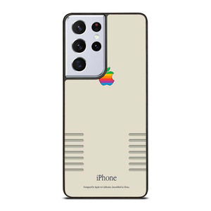 APPLE LOGO RETRO Samsung Galaxy S21 Ultra Case Cover APPLE LOGO RETRO Samsung Galaxy S21 Ultra Case Cover