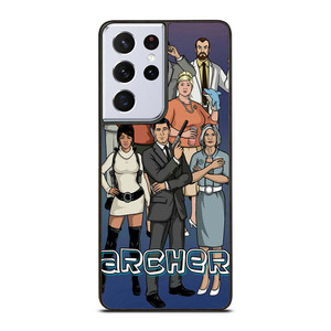 ARCHER CARTOON ALL CAST Samsung Galaxy S21 Ultra Case Cover ARCHER CARTOON ALL CAST Samsung Galaxy S21 Ultra Case Cover