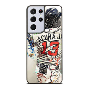 ATLANTA BRAVES ACUNA JR 13 BASEBALL Samsung Galaxy S21 Ultra Case Cover