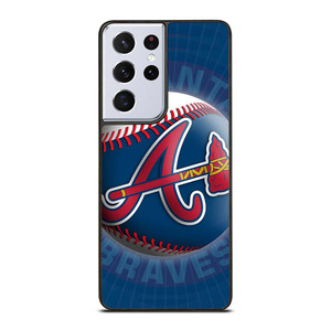ATLANTA BRAVES MLB BALL Samsung Galaxy S21 Ultra Case Cover ATLANTA BRAVES MLB BALL Samsung Galaxy S21 Ultra Case Cover