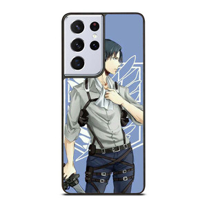 ATTACK ON TITAN ANIME LEVI Samsung Galaxy S21 Ultra Case Cover ATTACK ON TITAN ANIME LEVI Samsung Galaxy S21 Ultra Case Cover