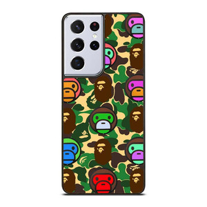 BAPE BABY MILO CAMO Samsung Galaxy S21 Ultra Case Cover