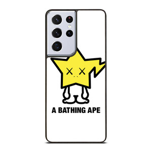 BATHING APE BAPESTA KAWS Samsung Galaxy S21 Ultra Case Cover BATHING APE BAPESTA KAWS Samsung Galaxy S21 Ultra Case Cover
