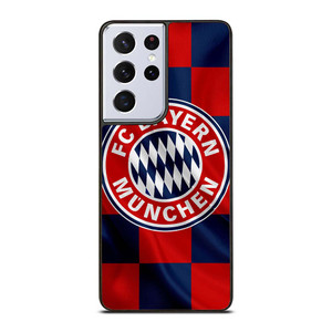 BAYERN MUNCHEN FC FLAG LOGO Samsung Galaxy S21 Ultra Case Cover