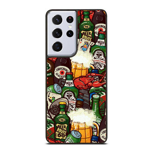 BEER BOTTLE CARTOON Samsung Galaxy S21 Ultra Case Cover BEER BOTTLE CARTOON Samsung Galaxy S21 Ultra Case Cover