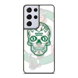 BOSTON CELTICS BASKET SKULL Samsung Galaxy S21 Ultra Case Cover BOSTON CELTICS BASKET SKULL Samsung Galaxy S21 Ultra Case Cover
