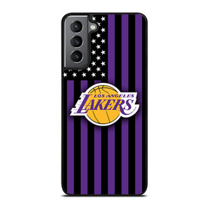 LOS ANGELES LAKERS NBA USA FLAG Samsung Galaxy S21 Plus Case Cover