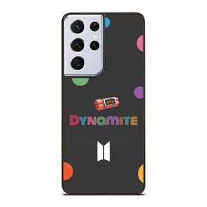 BTS DYNAMITE POLKADOTS Samsung Galaxy S21 Ultra Case Cover BTS DYNAMITE POLKADOTS Samsung Galaxy S21 Ultra Case Cover