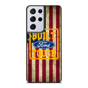 BUILT FORD TOUGH USA FLAG Samsung Galaxy S21 Ultra Case Cover BUILT FORD TOUGH USA FLAG Samsung Galaxy S21 Ultra Case Cover