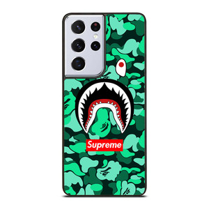 CAMO BATHING APE SUPREME GREEN Samsung Galaxy S21 Ultra Case Cover CAMO BATHING APE SUPREME GREEN Samsung Galaxy S21 Ultra Case Cover