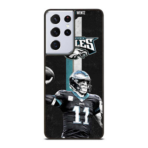 CARSON 11 WENTZ PHILADELPHIA EAGLES Samsung Galaxy S21 Ultra Case Cover CARSON 11 WENTZ PHILADELPHIA EAGLES Samsung Galaxy S21 Ultra Case Cover