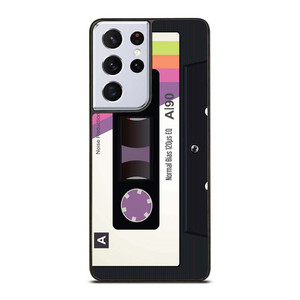 CASSETTE TAPE RETRO Samsung Galaxy S21 Ultra Case Cover CASSETTE TAPE RETRO Samsung Galaxy S21 Ultra Case Cover