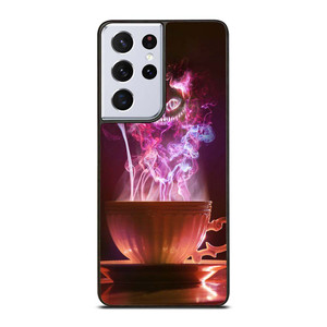 CHESHIRE CAT SMOKE ALICE IN WONDERLAND Samsung Galaxy S21 Ultra Case Cover CHESHIRE CAT SMOKE ALICE IN WONDERLAND Samsung Galaxy S21 Ultra Case Cover
