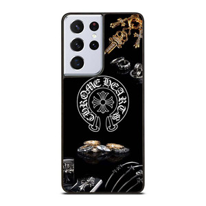 CHROME HEARTS METAL LOGO Samsung Galaxy S21 Ultra Case Cover CHROME HEARTS METAL LOGO Samsung Galaxy S21 Ultra Case Cover