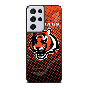 CINCINNATI BENGALS NFL 2 Samsung Galaxy S21 Ultra Case Cover CINCINNATI BENGALS NFL 2 Samsung Galaxy S21 Ultra Case Cover