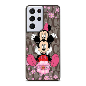 COACH MICKEY and MINNIE MOUSE Samsung Galaxy S21 Ultra Case Cover COACH MICKEY and MINNIE MOUSE Samsung Galaxy S21 Ultra Case Cover