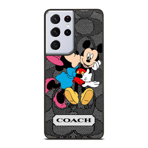 COACH MINNIE MICKEY MOUSE KISS Samsung Galaxy S21 Ultra Case Cover