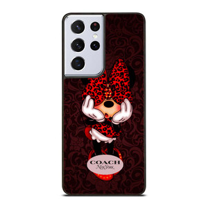 COACH MINNIE MOUSE NEW YORK Samsung Galaxy S21 Ultra Case Cover COACH MINNIE MOUSE NEW YORK Samsung Galaxy S21 Ultra Case Cover