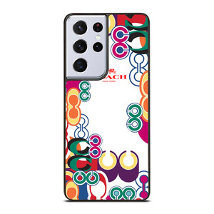 COACH NEW YORK COLOR Samsung Galaxy S21 Ultra Case Cover COACH NEW YORK COLOR Samsung Galaxy S21 Ultra Case Cover