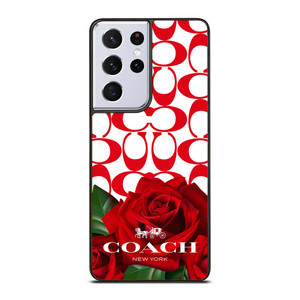 COACH NEW YORK FLOWER 4 Samsung Galaxy S21 Ultra Case Cover COACH NEW YORK FLOWER 4 Samsung Galaxy S21 Ultra Case Cover