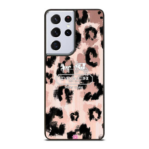 COACH NEW YORK LEOPARD SKIN Samsung Galaxy S21 Ultra Case Cover COACH NEW YORK LEOPARD SKIN Samsung Galaxy S21 Ultra Case Cover