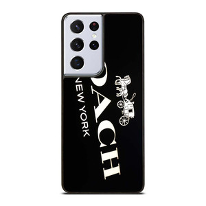 COACH NEW YORK LOGO 3 Samsung Galaxy S21 Ultra Case Cover COACH NEW YORK LOGO 3 Samsung Galaxy S21 Ultra Case Cover