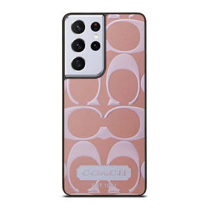 COACH NEW YORK PINK PATTERN Samsung Galaxy S21 Ultra Case Cover COACH NEW YORK PINK PATTERN Samsung Galaxy S21 Ultra Case Cover