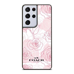 COACH ROSES Samsung Galaxy S21 Ultra Case Cover COACH ROSES Samsung Galaxy S21 Ultra Case Cover