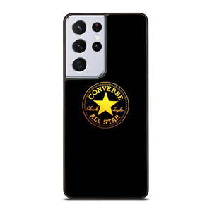CONVERSE ALL STAR GOLD LOGO Samsung Galaxy S21 Ultra Case Cover CONVERSE ALL STAR GOLD LOGO Samsung Galaxy S21 Ultra Case Cover
