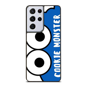 COOKIE MONSTER SESAME STREET CUTE Samsung Galaxy S21 Ultra Case Cover