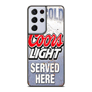 COORS LIGHT BEER ICE GOLD Samsung Galaxy S21 Ultra Case Cover