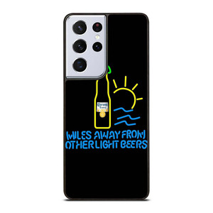 CORONA LIGHT BEER MILES AWAY Samsung Galaxy S21 Ultra Case Cover CORONA LIGHT BEER MILES AWAY Samsung Galaxy S21 Ultra Case Cover