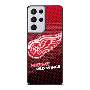 DETROIT RED WINGS HALFTONE EFFECT Samsung Galaxy S21 Ultra Case Cover DETROIT RED WINGS HALFTONE EFFECT Samsung Galaxy S21 Ultra Case Cover