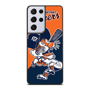 DETROIT TIGERS MASCOT MLB LOGO Samsung Galaxy S21 Ultra Case Cover DETROIT TIGERS MASCOT MLB LOGO Samsung Galaxy S21 Ultra Case Cover