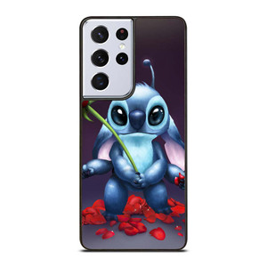 DISNEY STITCH AND ROSE FLOWER Samsung Galaxy S21 Ultra Case Cover DISNEY STITCH AND ROSE FLOWER Samsung Galaxy S21 Ultra Case Cover