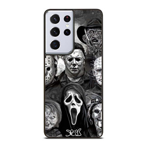 FAMOUS HORROR COLLAGE Samsung Galaxy S21 Ultra Case Cover FAMOUS HORROR COLLAGE Samsung Galaxy S21 Ultra Case Cover