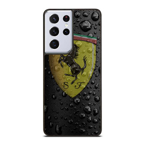 FERRARI DROP WATER BLACK Samsung Galaxy S21 Ultra Case Cover FERRARI DROP WATER BLACK Samsung Galaxy S21 Ultra Case Cover