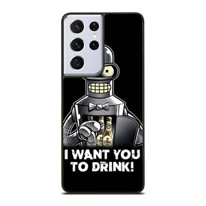 FUTURAMA BENDER QUOTE Samsung Galaxy S21 Ultra Case Cover