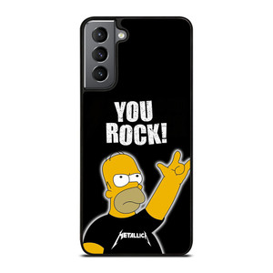 METALLICA ROCK HOMER SIMPSONS Samsung Galaxy S21 Plus Case Cover METALLICA ROCK HOMER SIMPSONS Samsung Galaxy S21 Plus Case Cover