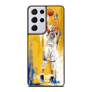 GOLDEN STATE STEPHEN CURRY YELLOW BASKET Samsung Galaxy S21 Ultra Case Cover